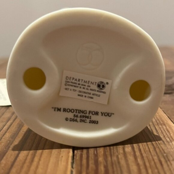 "I'm Rooting for You" Snowbabies 2003 by Department 56 - Picture 3 of 3